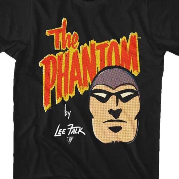 Lee Falk The Phantom 2025 Comic Retro Fan Graphic T-Shirt 170 - Picture 2 of 5